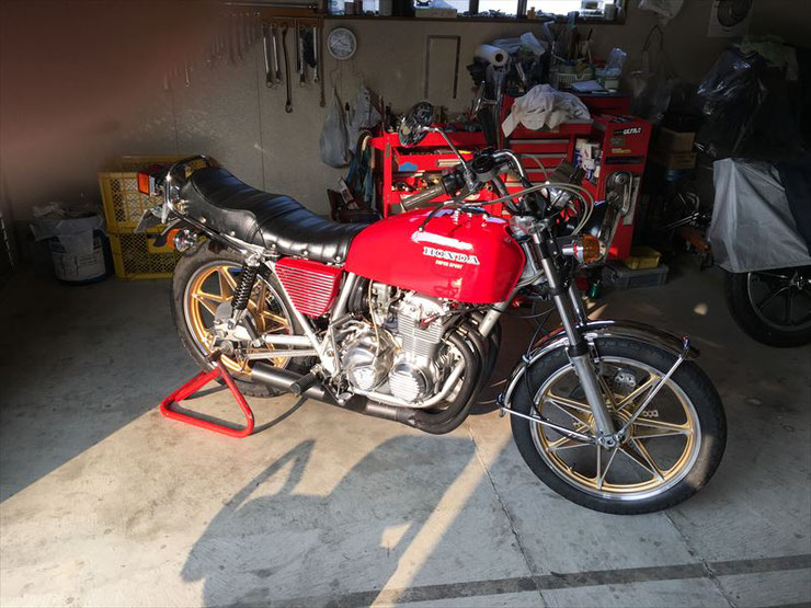 CB400のレストア