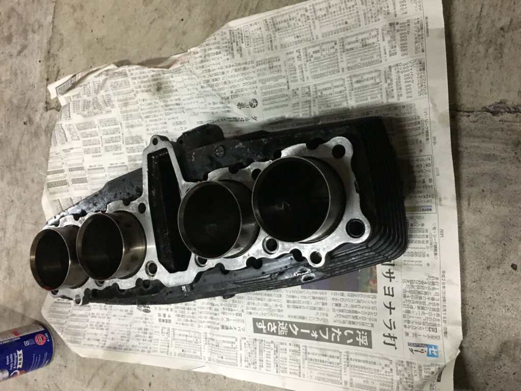 CB750Fを修理致しました。