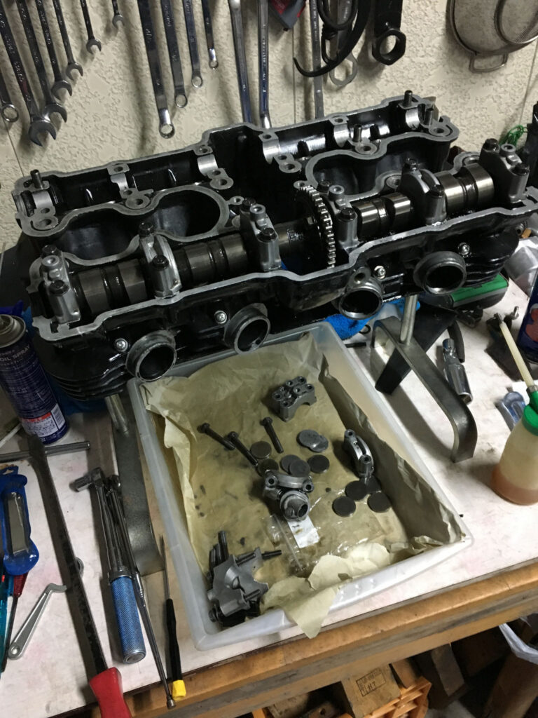CB750Fを修理致しました。